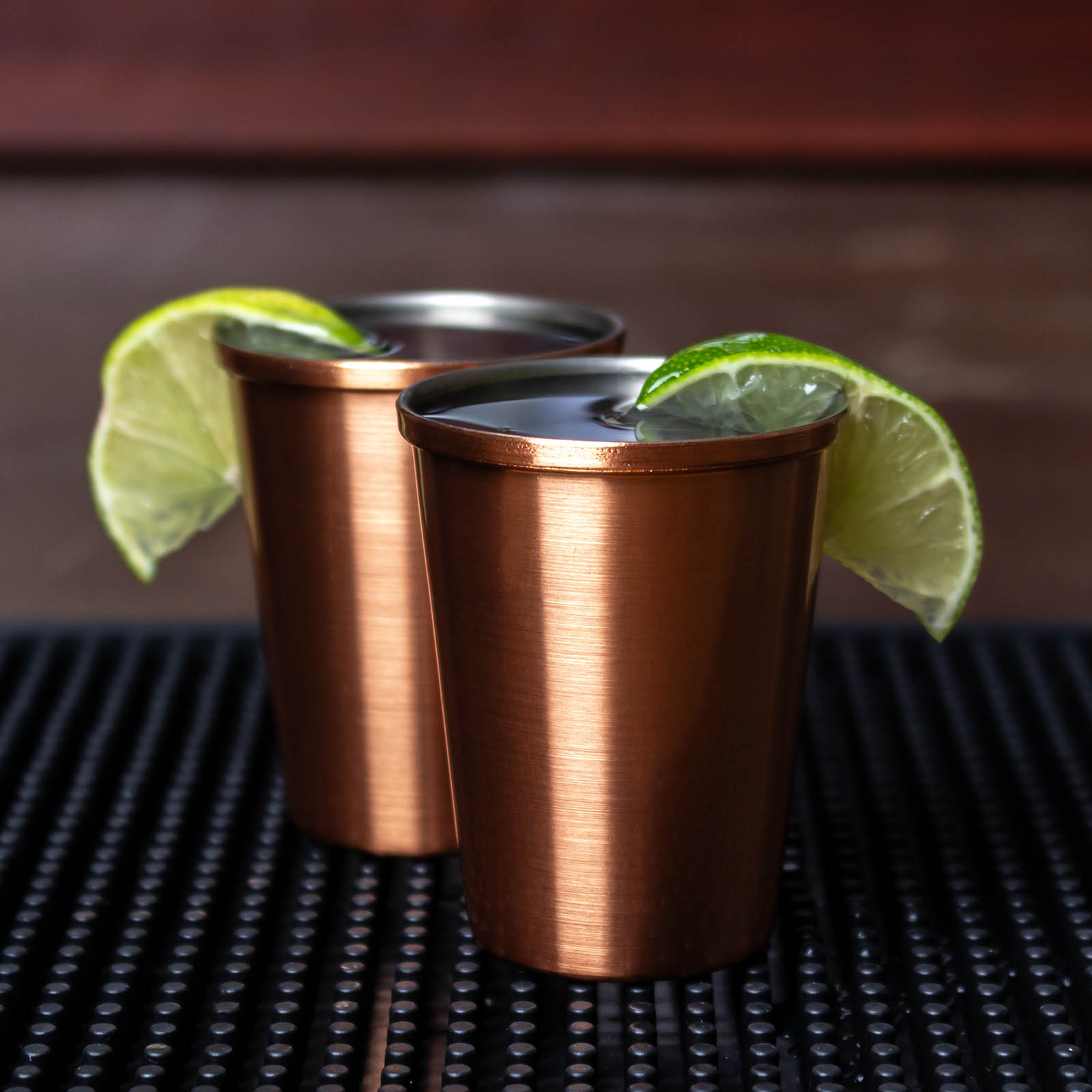 BarConic® 2 Oz Copper Shot Glass - Premium Whiskey, Tequila & Espresso Shots - Perfect for Parties, Bars & Home Entertaining
