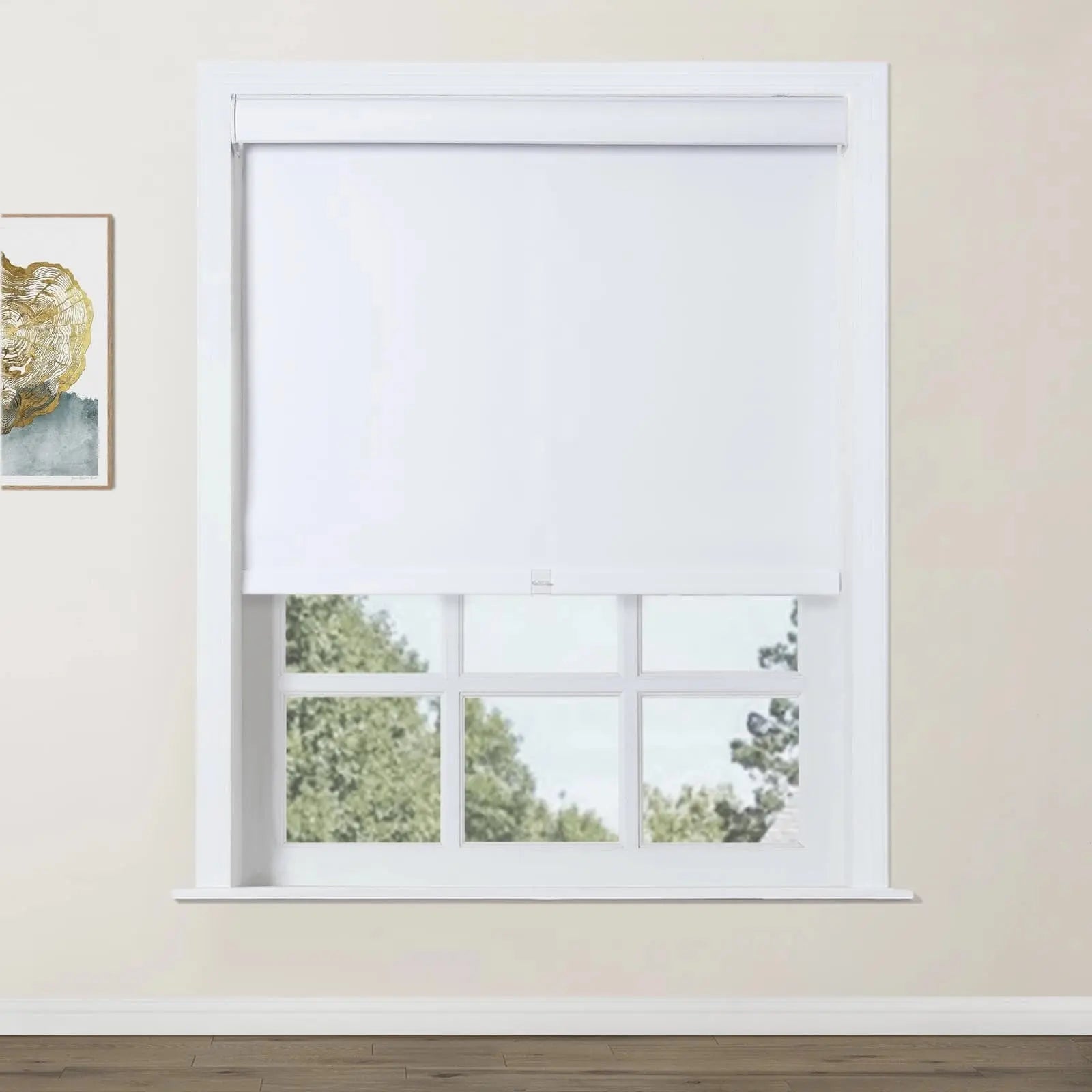 Premium Blackout Cordless Roller Shades for Windows - Light Blocking, Noise Reducing, Energy Efficient - Perfect for Bedrooms, Nurseries & Home Theaters