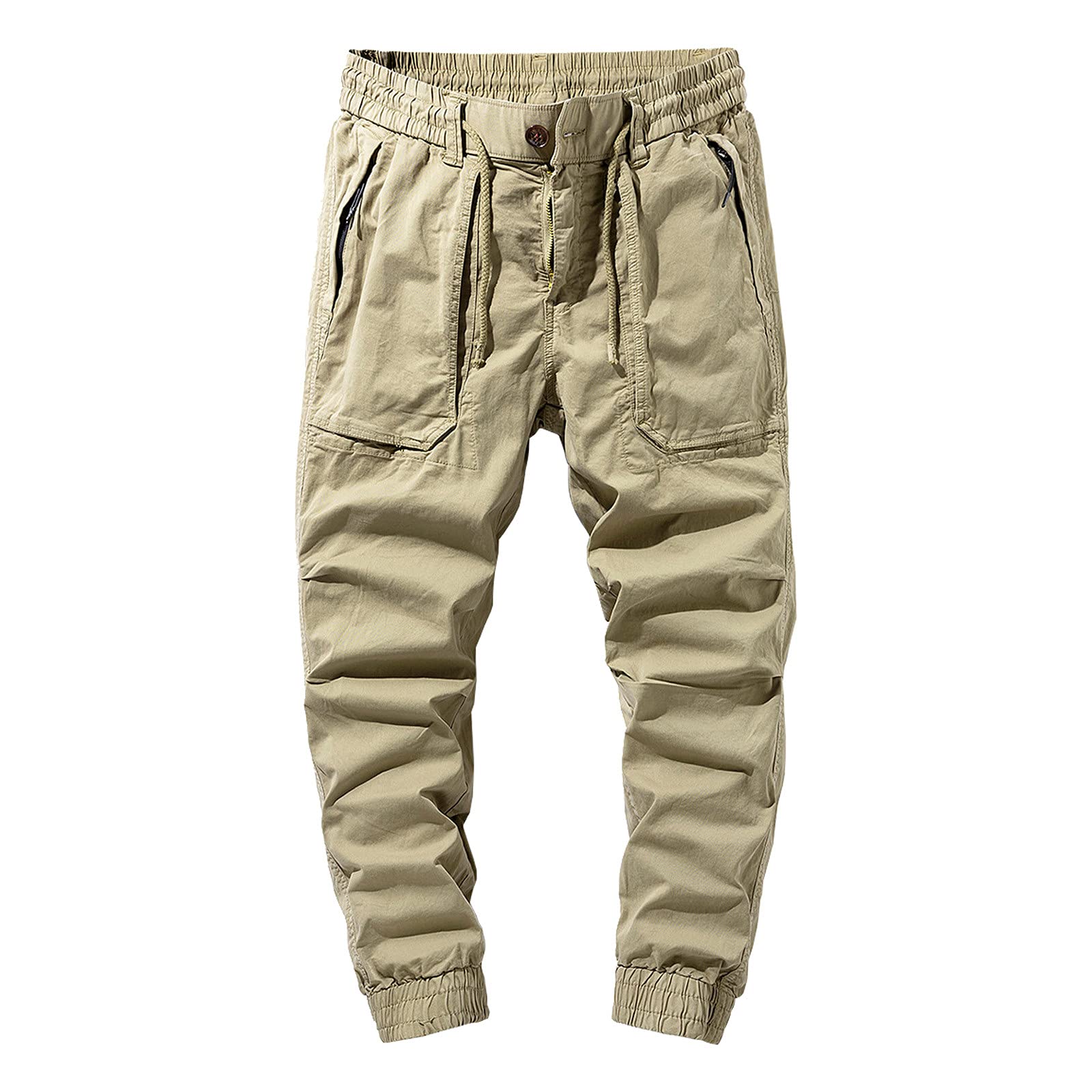 Men's Slim Fit Joggers - Best Skinny Cargo Tactical Pants for Active Lifestyle | Gym, Hiking & Casual Wear