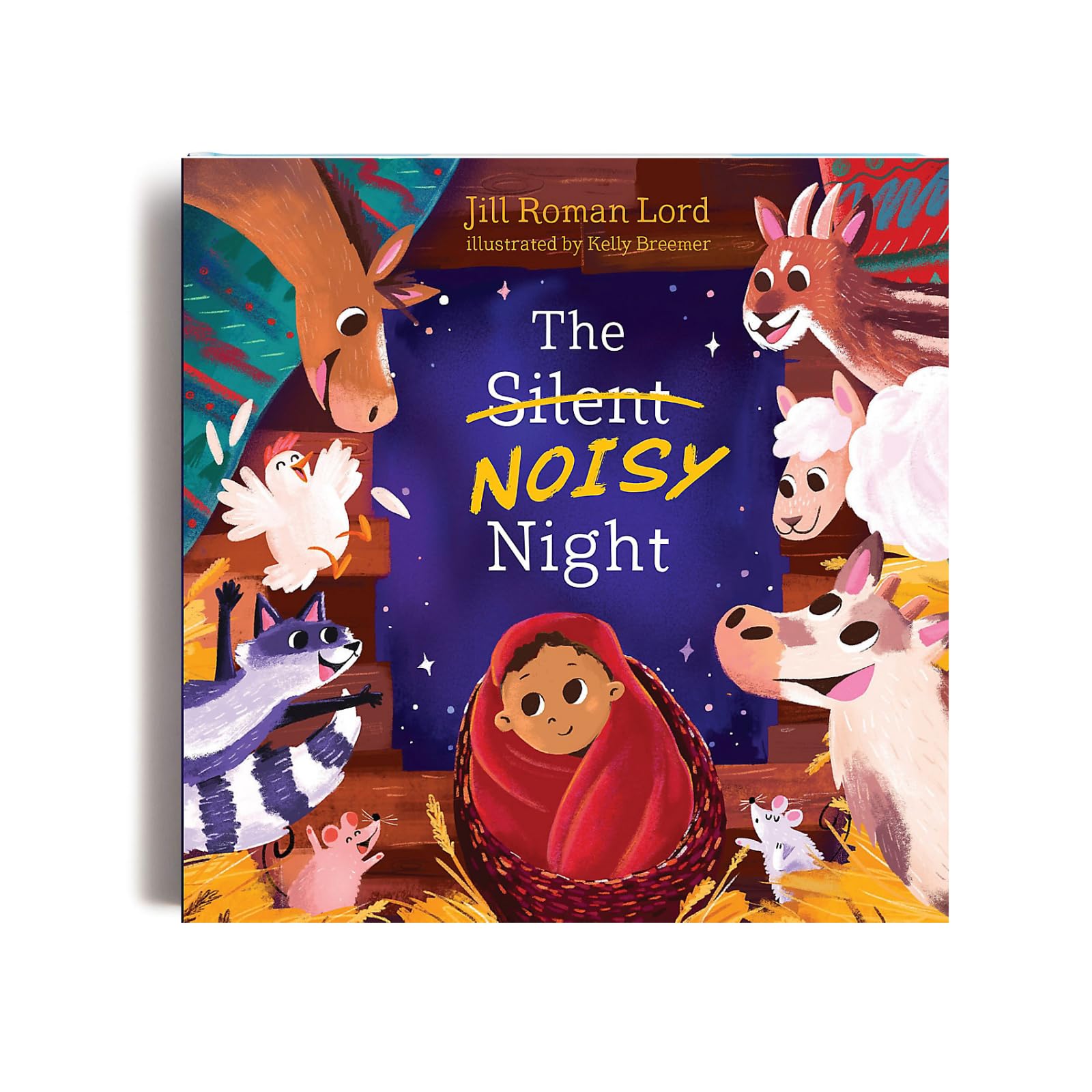 The Silent Noisy Night - Soft Padded Christmas Book for Kids | Holiday Bedtime Story & Gift Idea