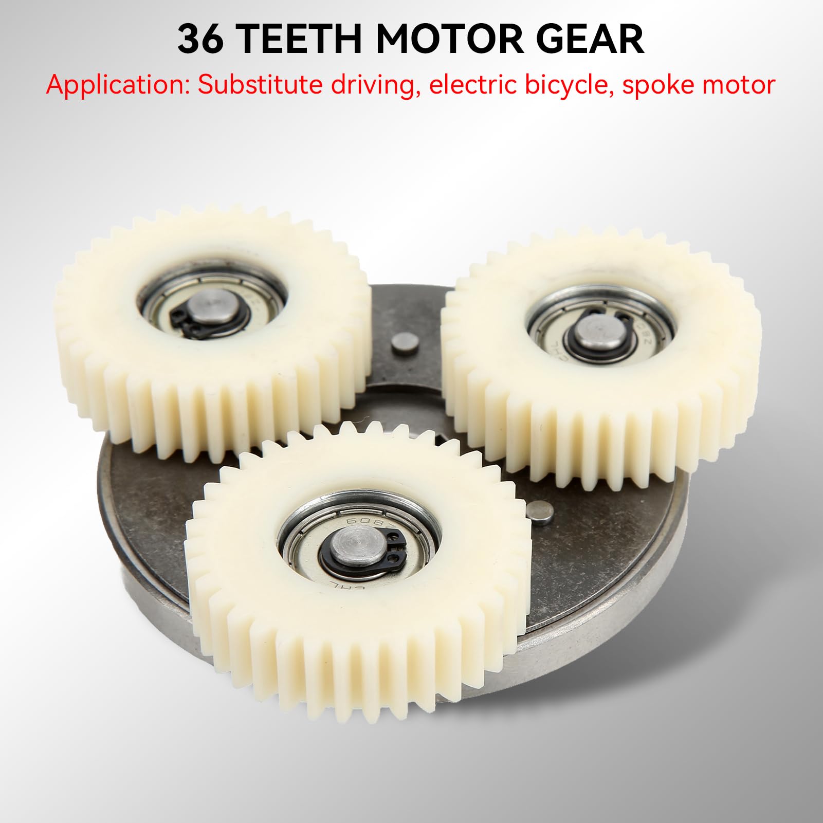 Bafang E-Bike Motor Gear Clutch Kit - 36T Planetary Nylon Gears Replacement for 500W & 750W Electric Bicycles - Durable Upgrade for Bafang Motor Metal Solid Gear - Perfect for Commuting, Mountain Biking & Off-Road Adventures