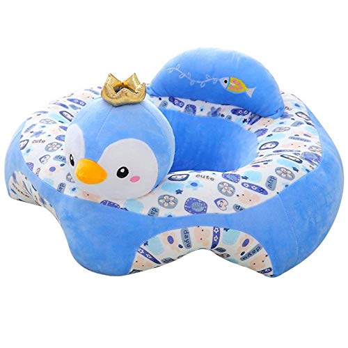 Soft Plush Kids Sofa Backrest Chair - Foldable Baby Learning & Feeding Seat for Toddlers & Infants - Perfect for Playtime, Reading, and Mealtime at Home