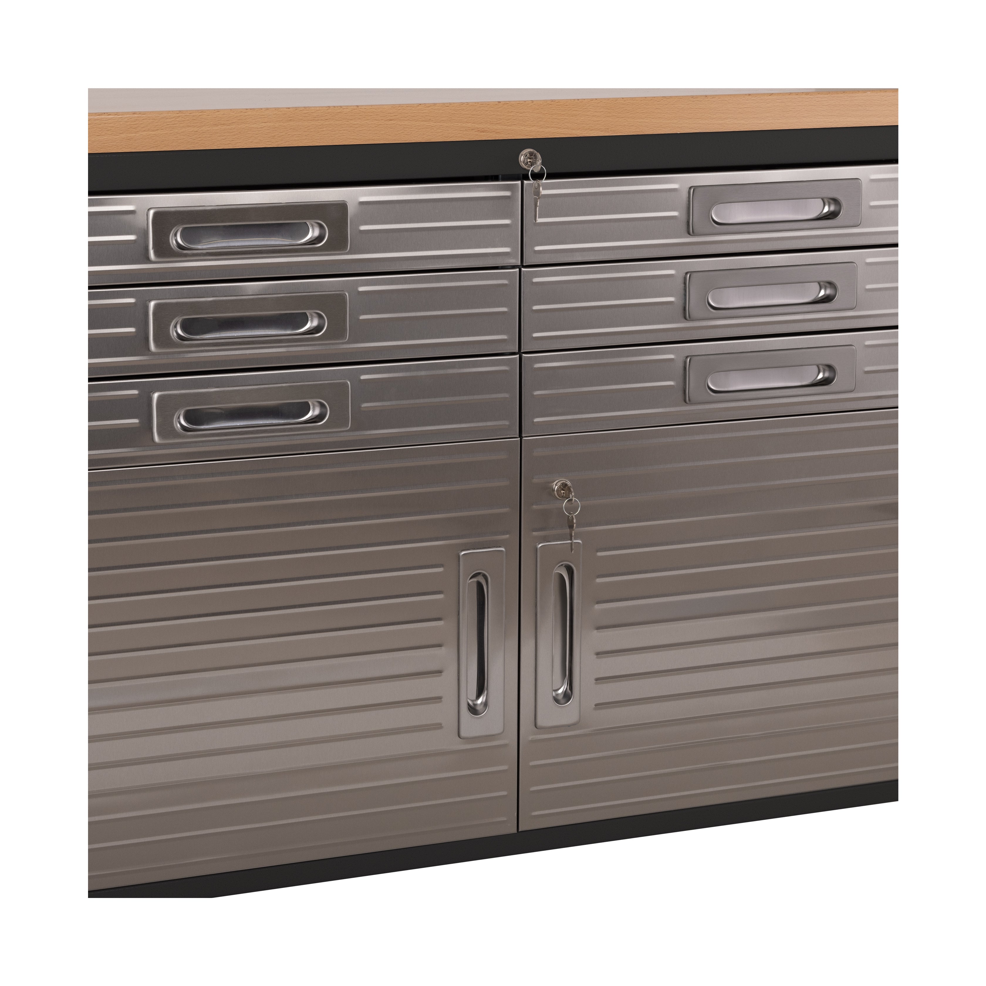 UltraHD® 11-Drawer Rolling Workbench with Locking Wheels - Heavy Duty Mobile Tool Cabinet for Garage, Workshop & DIY Projects - Perfect for Mechanics, Craftsmen & Home Improvement
