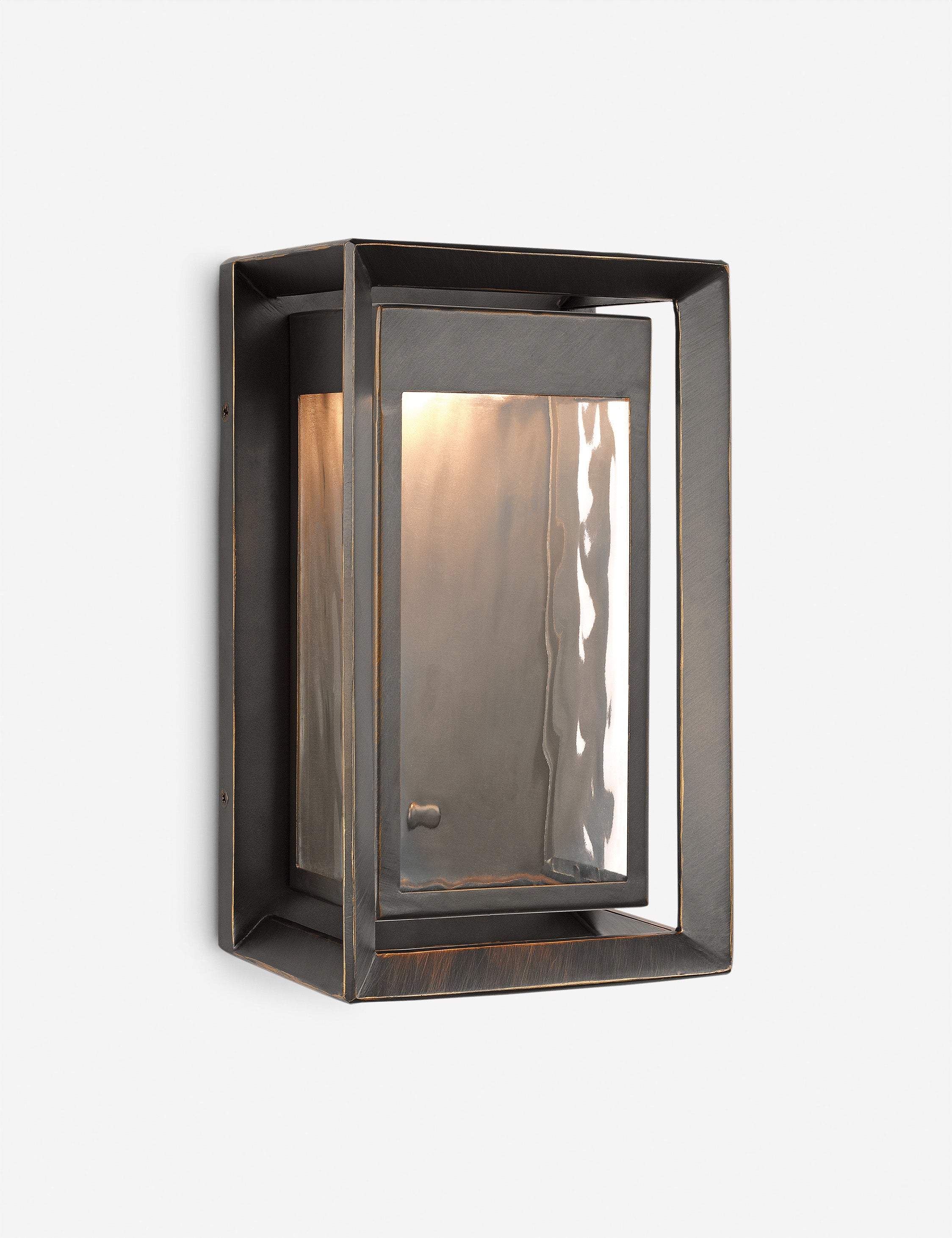 Faldo Outdoor Wall Sconce Light - Weatherproof Exterior Lighting for Patio, Garden, Porch & Entryway - Black Matte Finish with Clear Glass Shade