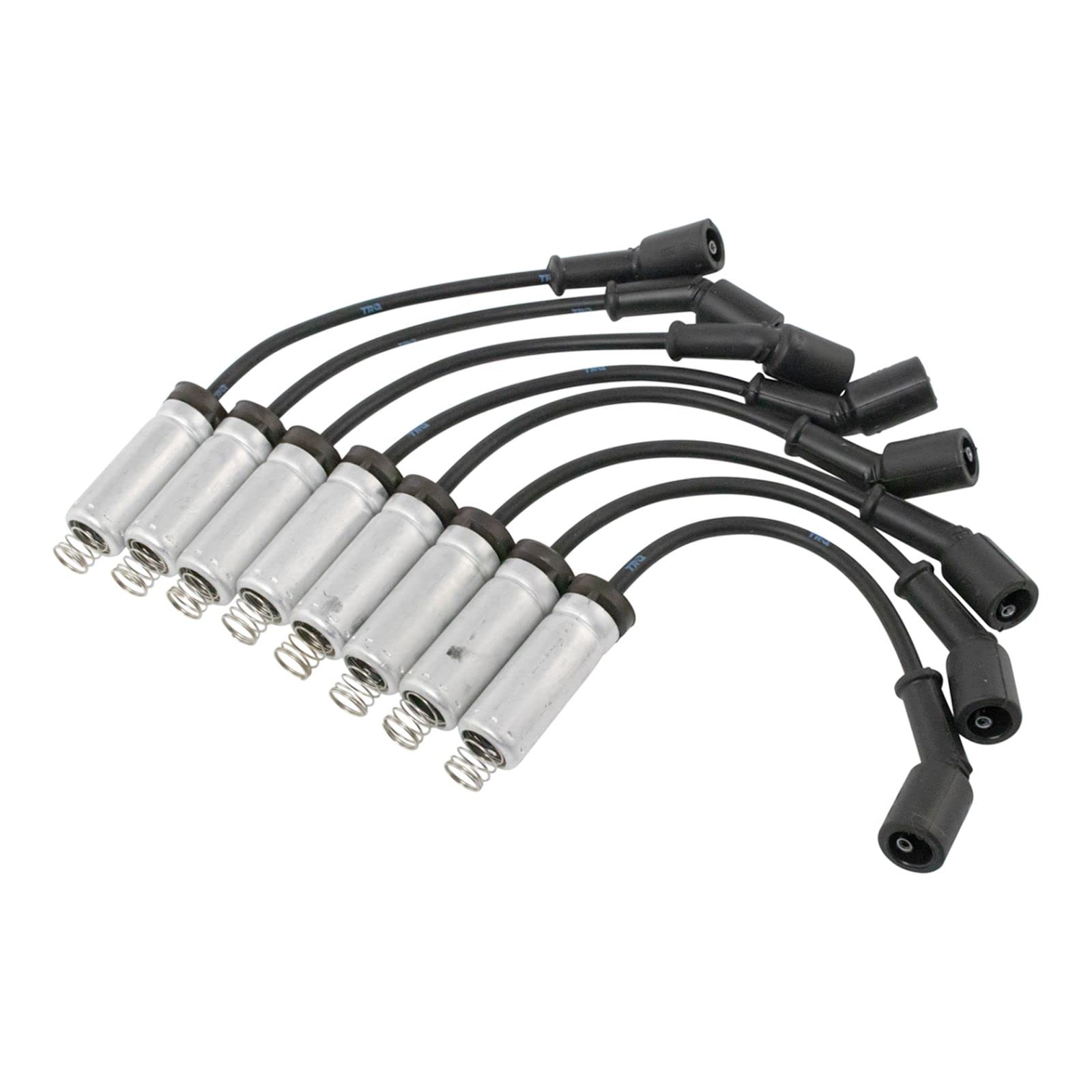 High-Performance Ignition Kit - Spark Plugs & Wires Set Compatible with Cadillac (02-06), Chevrolet/GMC (99-07), Hummer (03-07), Isuzu (06-08) - Improve Engine Performance & Fuel Efficiency for Smooth Driving