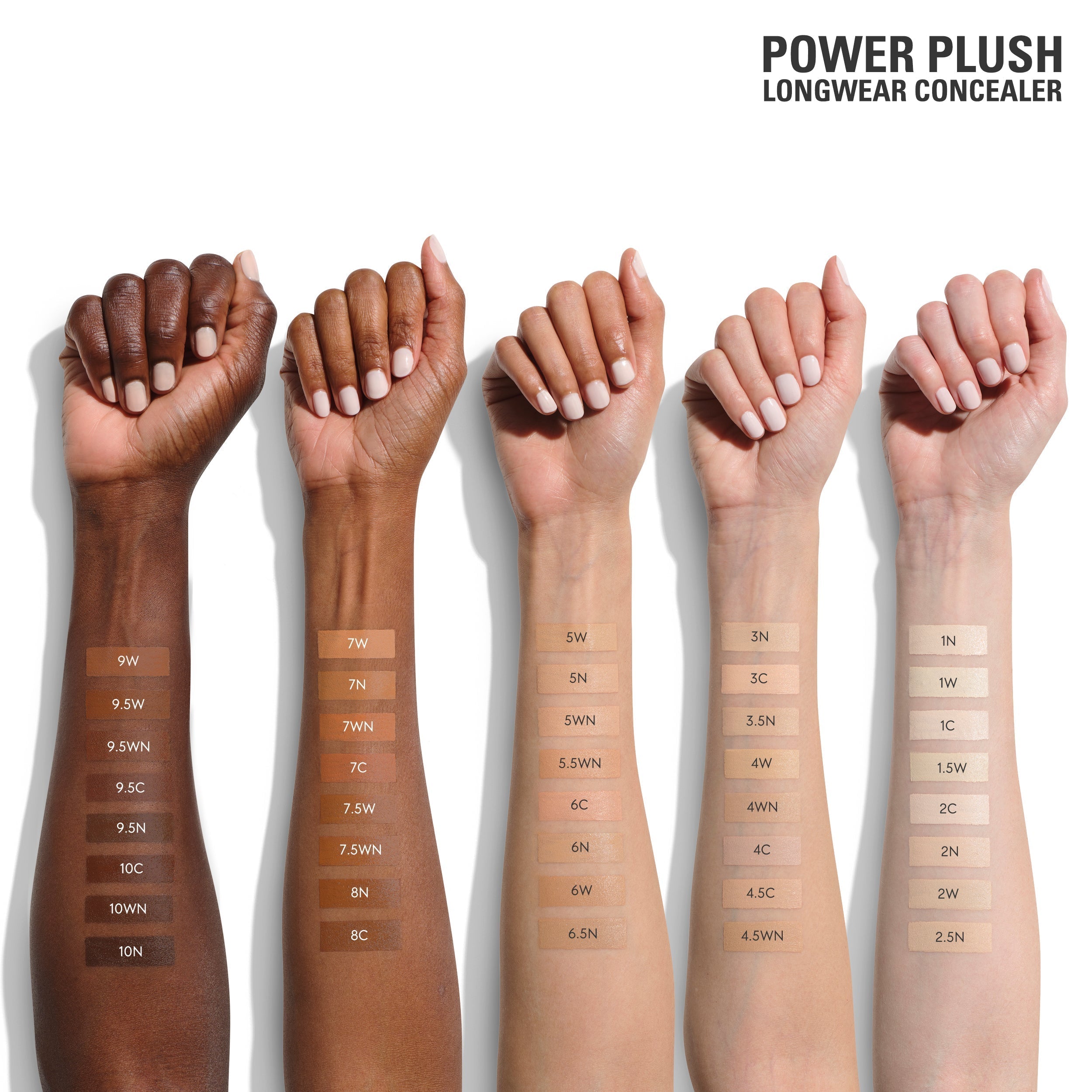 Natural Blur Powder Foundation & Power Plush Concealer Duo - Flawless Matte Finish for All-Day Wear | Perfect for Daily Makeup & Photo Shoots