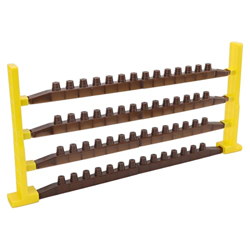 Premium Plastic Beekeeping Base Cell Cups & Bars - Durable, Unbreakable Beehive Frames for Honey Production | Perfect for Hive Expansion & Queen Rearing in Commercial & Backyard Apiaries