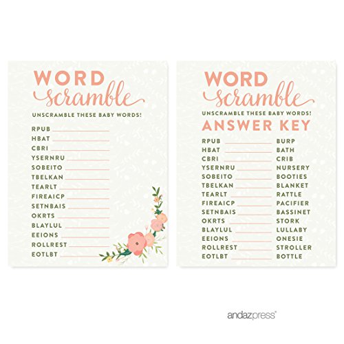 Cards Word Scramble