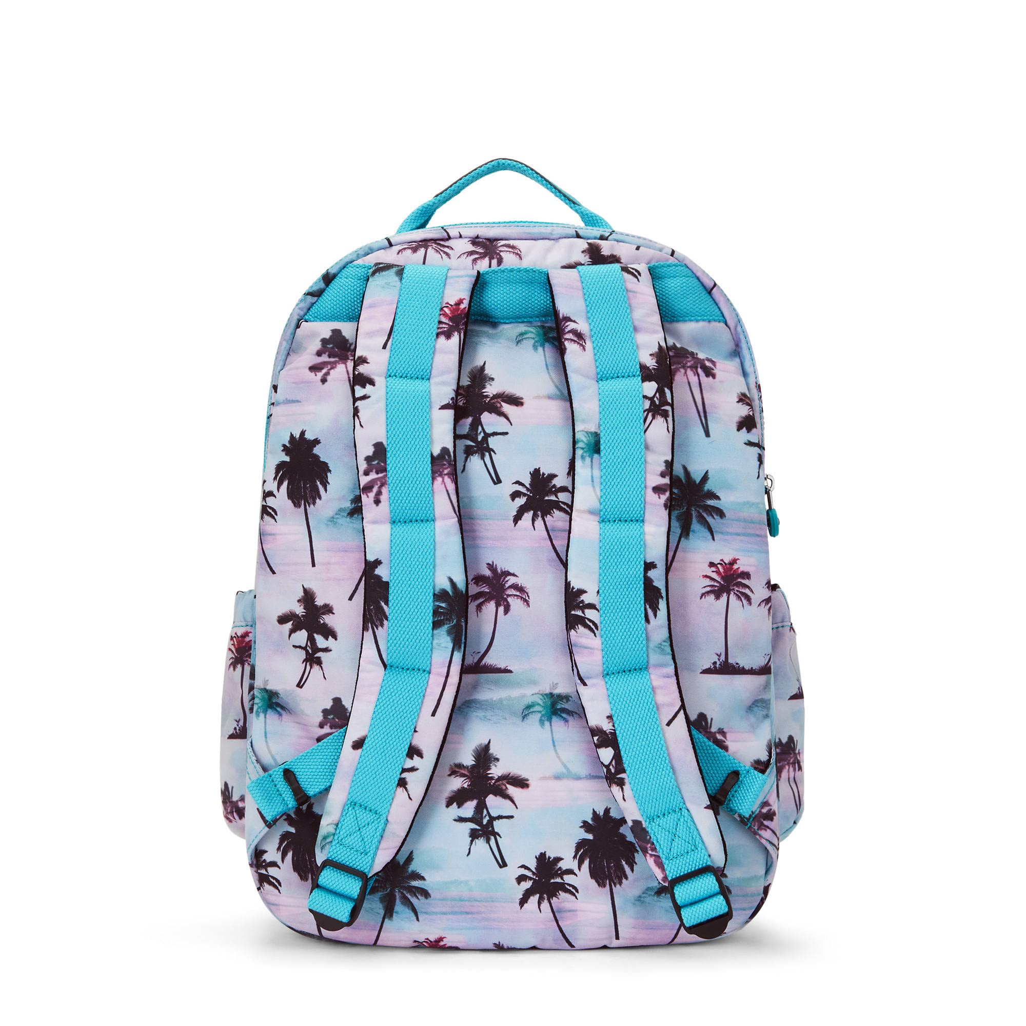Kipling Seoul Extra Large Laptop Backpack - 17 Inch Laptop Bag with Shadow Palm Print, Durable Travel Backpack for Work, School & College - Perfect for Commuters & Business Professionals