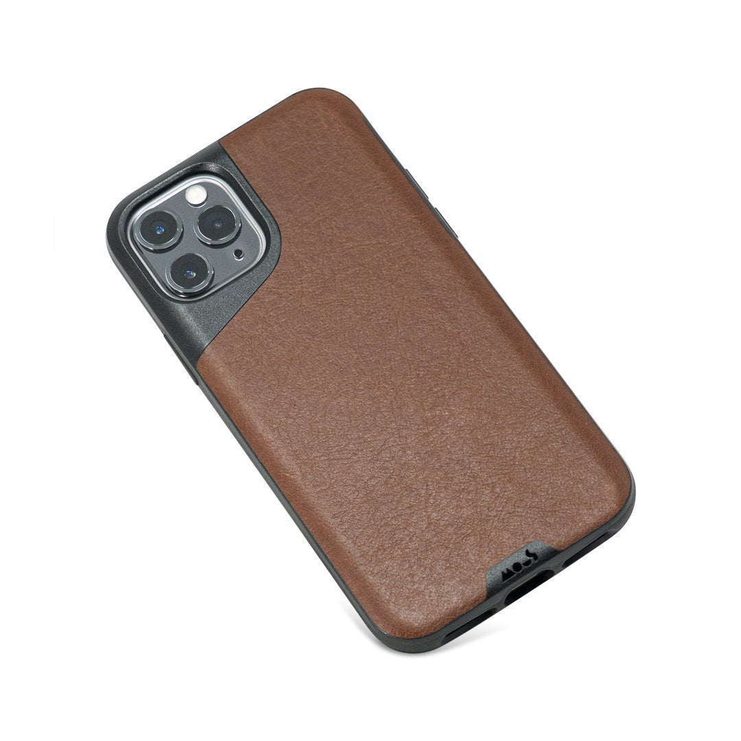 Premium Brown Genuine Leather Phone Case with Contour Fit - Slim & Protective Cover for iPhone & Samsung - Perfect for Business, Travel & Everyday Use