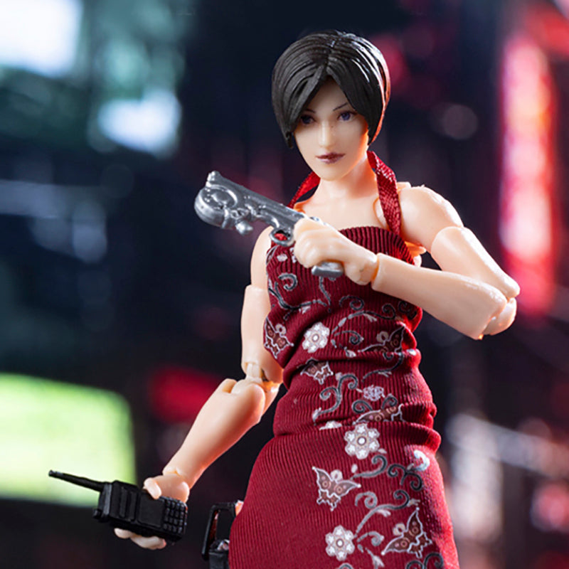 Boris Ping Toys AK18 Series 1/18 Scale Agent Wang & Avina Action Figure - Wave 2 Collectible Model for Display, Photography, and Role-Playing Scenes