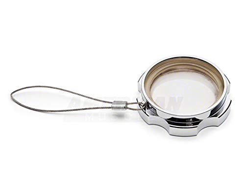 Chrome Washer Fluid Cap for Mustang 1996-2004 | Universal Fit | Enhance Your Car's Exterior Style