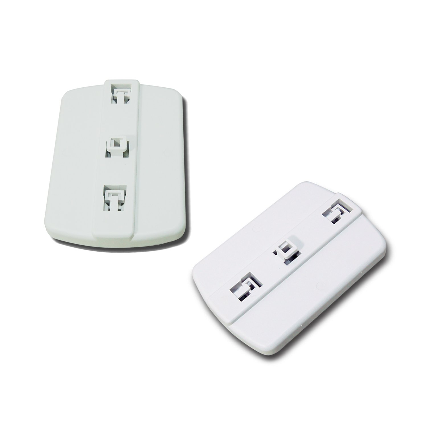2-Pack SMD LED Exit Sign with Battery Backup - Red Letter Emergency Light (AGG2681) for Commercial Buildings, Warehouses & Public Safety