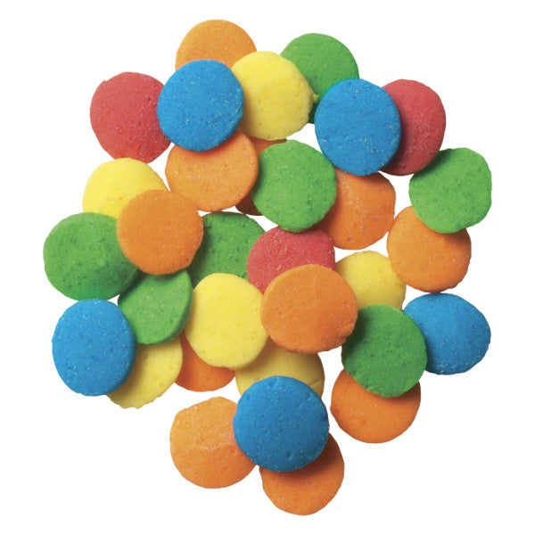 DecoPac Confetti Bright Quins - 19.5oz Tub | Edible Cake Decorations for Birthdays, Weddings & Party Desserts