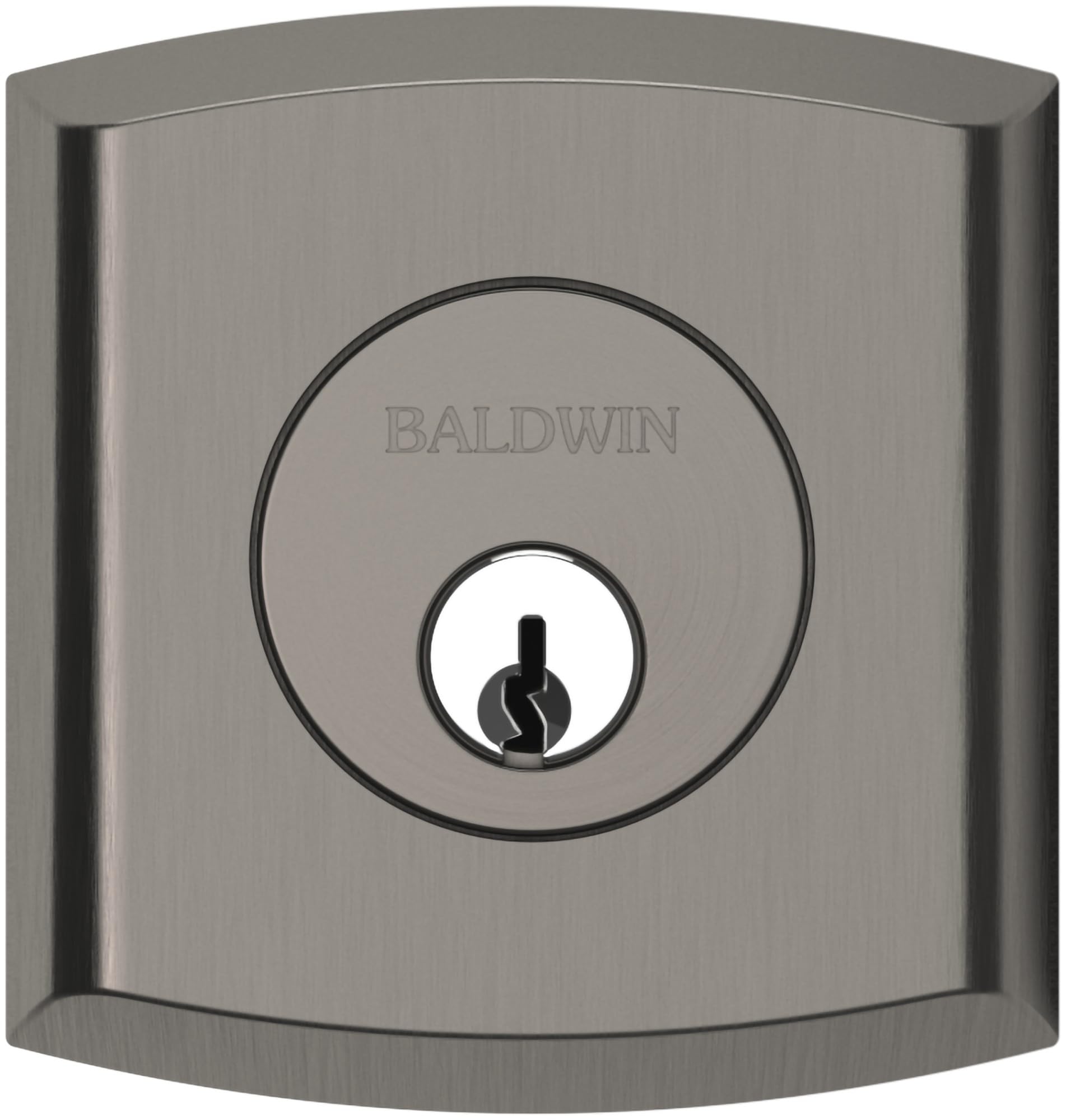 Baldwin Hardware 8285.190 Deadbolt Lock - High Security Keyed Entry Door Lock for Home & Office - Ideal for Front Door, Back Door, and Apartment Security