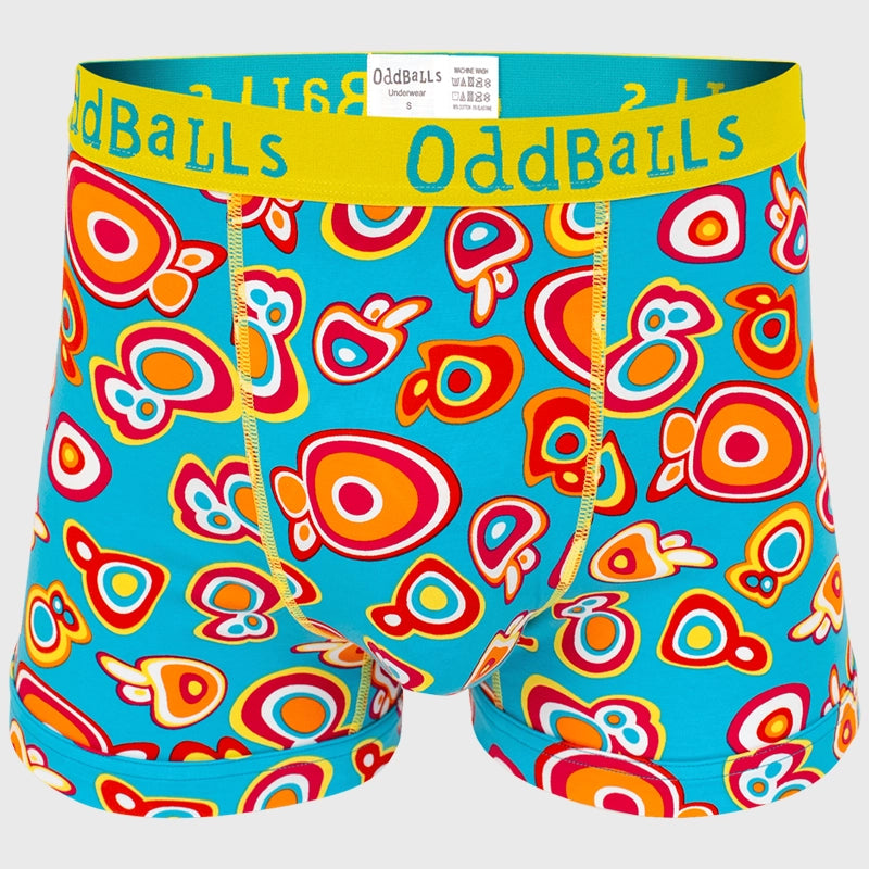 Psychedelic Boxer Shorts for Men - Colorful & Fun Underwear - Perfect for Casual Wear, Festivals, and Unique Gifts