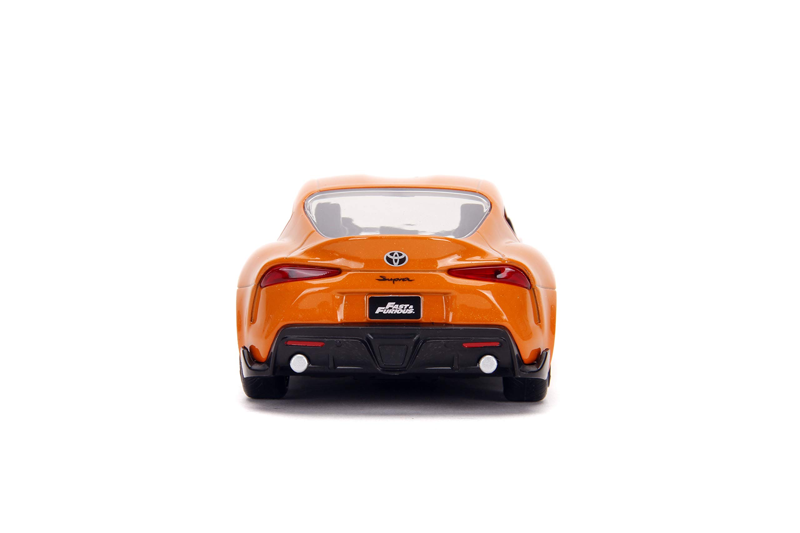 Jada Toys Fast & Furious 1:32 Scale 2020 Toyota Supra Die-Cast Model Car - Collectible Toy for Kids & Adults (Yellow) - Perfect for Movie Fans, Car Enthusiasts & Display Collections