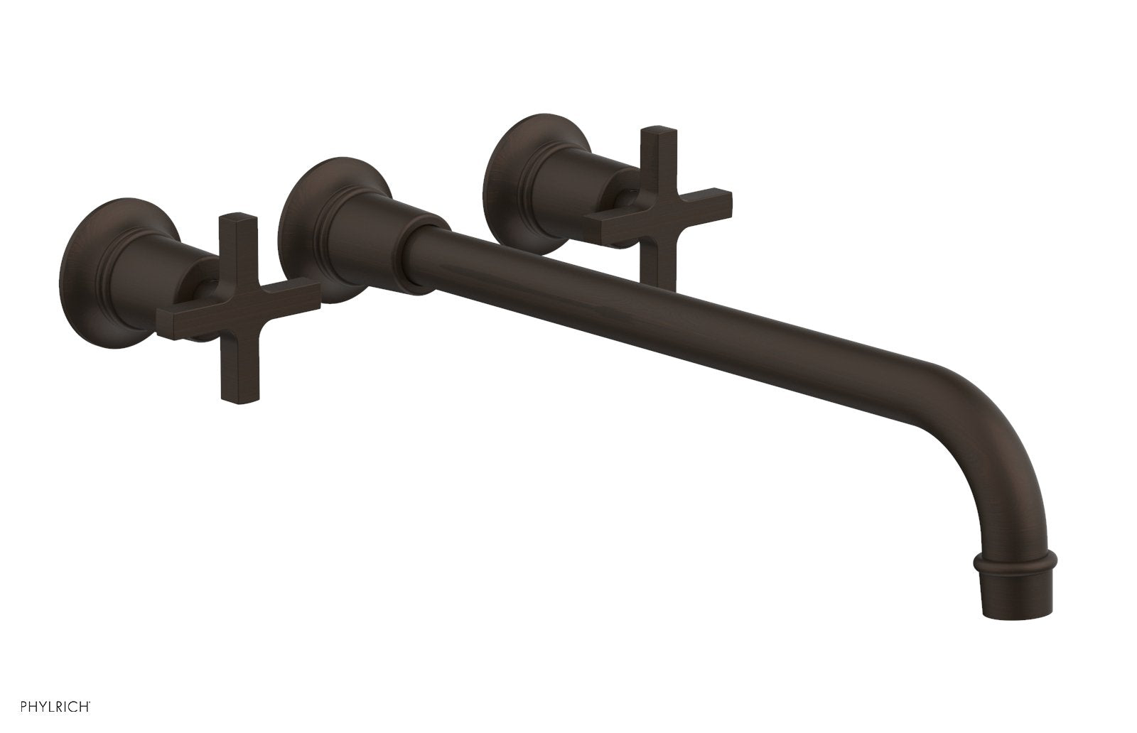 HEX MODERN Wall Mounted Lavatory Faucet Set with 14
