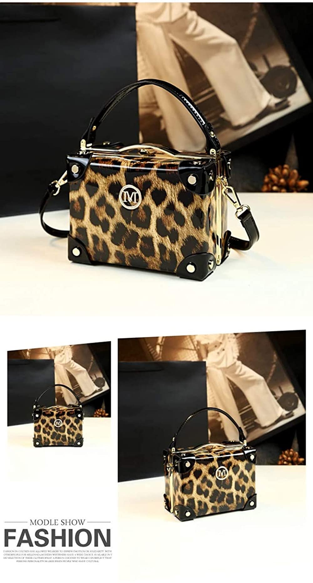 Stylish Women's Leather Top Handle Satchel Handbag - Small Square Box Evening Purse for Shoulder & Crossbody Wear | Perfect for Parties, Work & Date Nights