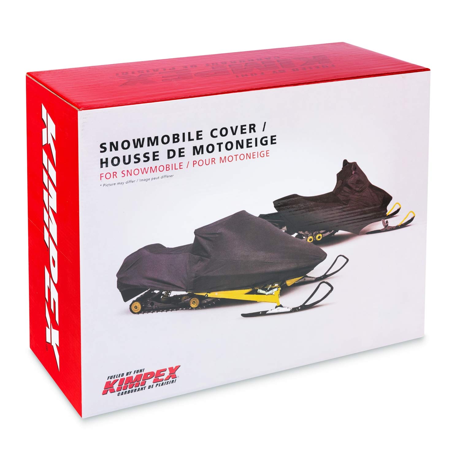 Kimpex Heavy-Duty Snowmobile Cover - Waterproof & UV Resistant - Universal Fit for All Snowmobile Models - Perfect for Winter Storage & Outdoor Protection