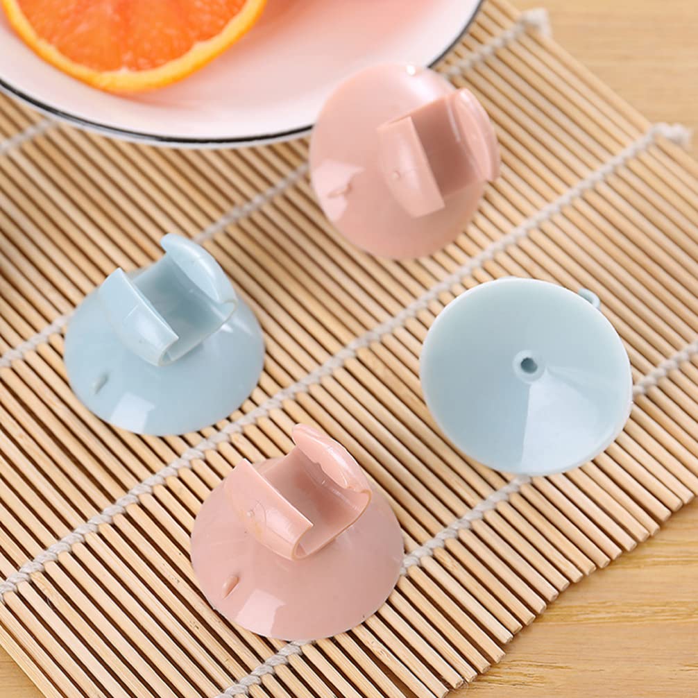 Hemoton 8-Piece Rice Paddle Holder Set with Suction Cups - Rice Scoop Stand, Sushi Spatula Rack & Kitchen Utensil Organizer for Rice Cooker, Potato Masher & Cooking Tools - Perfect for Asian Cuisine & Meal Prep