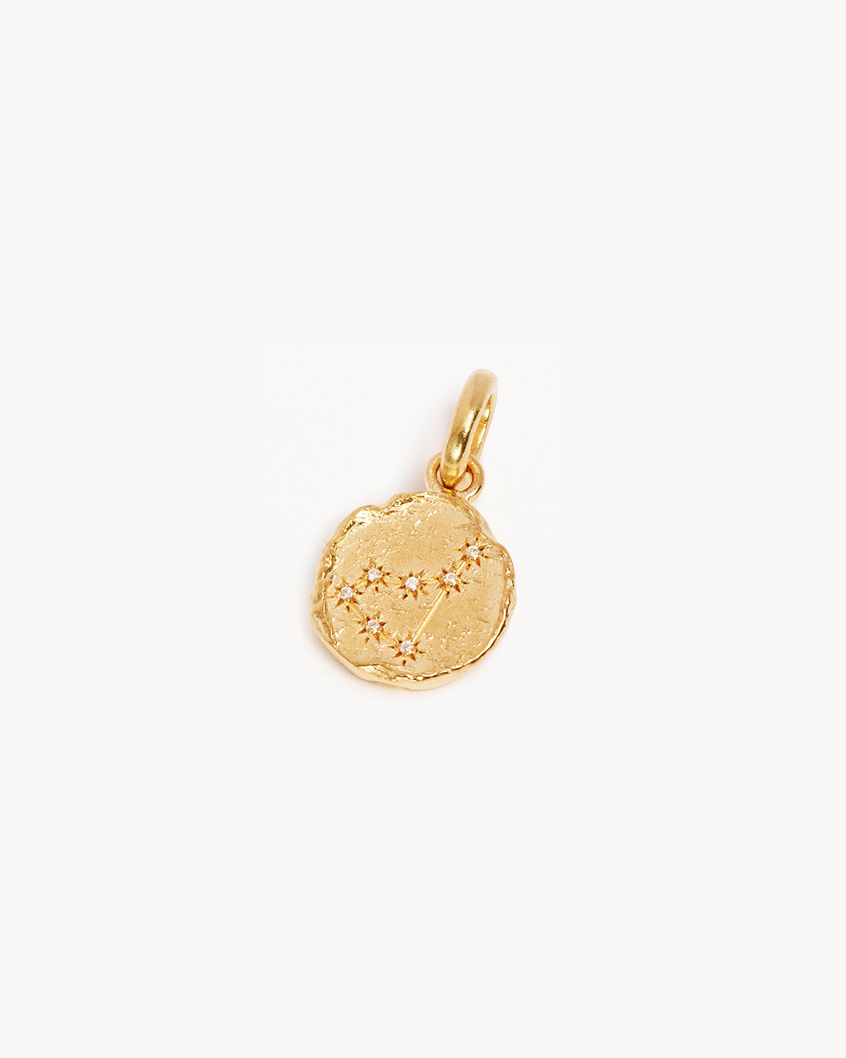 18K Gold Vermeil Cosmic Love Zodiac Pendant Necklace - Capricorn Horoscope Jewelry for Women, Perfect Gift for Birthday & Anniversary | Elegant Everyday Wear & Special Occasions