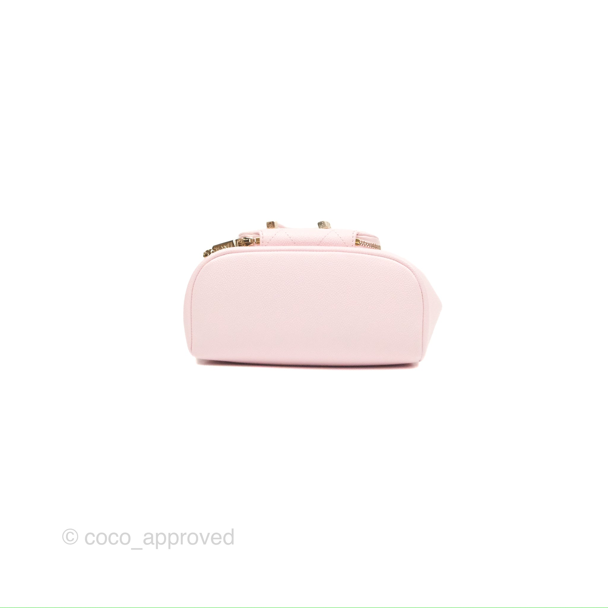 Chanel Business Affinity Drawstring Bucket Bag in Light Pink Caviar Leather with Gold Hardware - Perfect for Work, Travel & Everyday Luxury