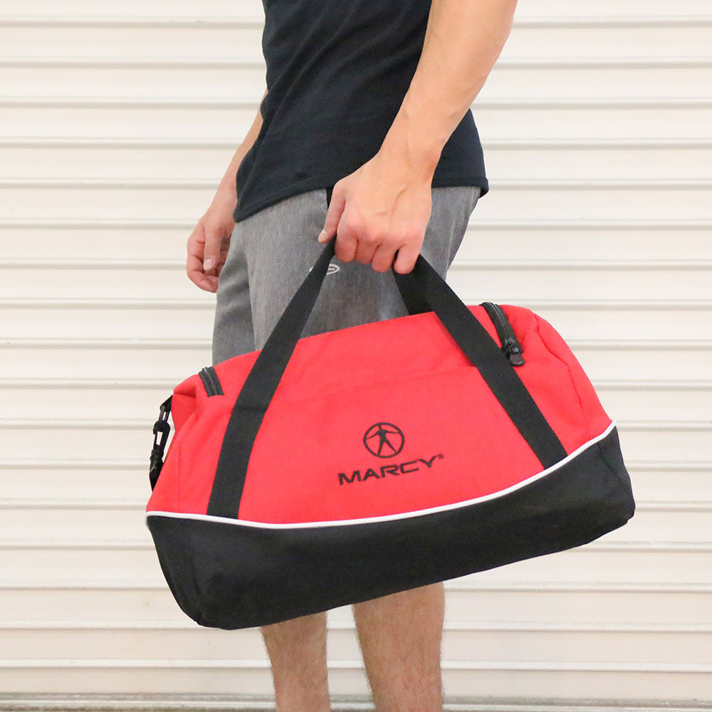 Marcy Gym & Travel Duffel Bag - Water-Resistant Sports Duffel for Workout, Gym, Travel & Weekend Getaways