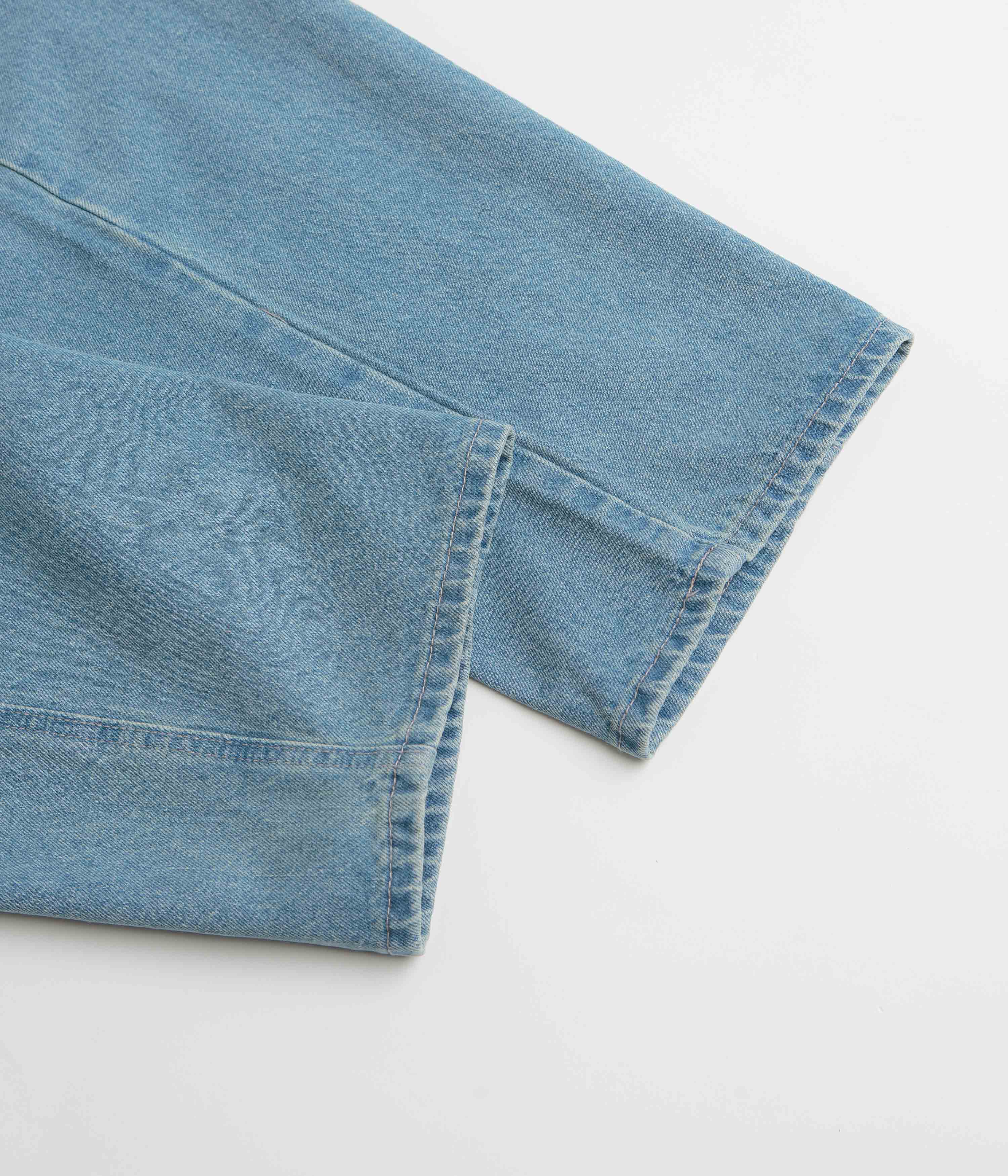 Butter Goods Work Pants - Washed Indigo Denim for Men | Durable & Comfortable Workwear | Perfect for Construction, Carpentry & Outdoor Jobs