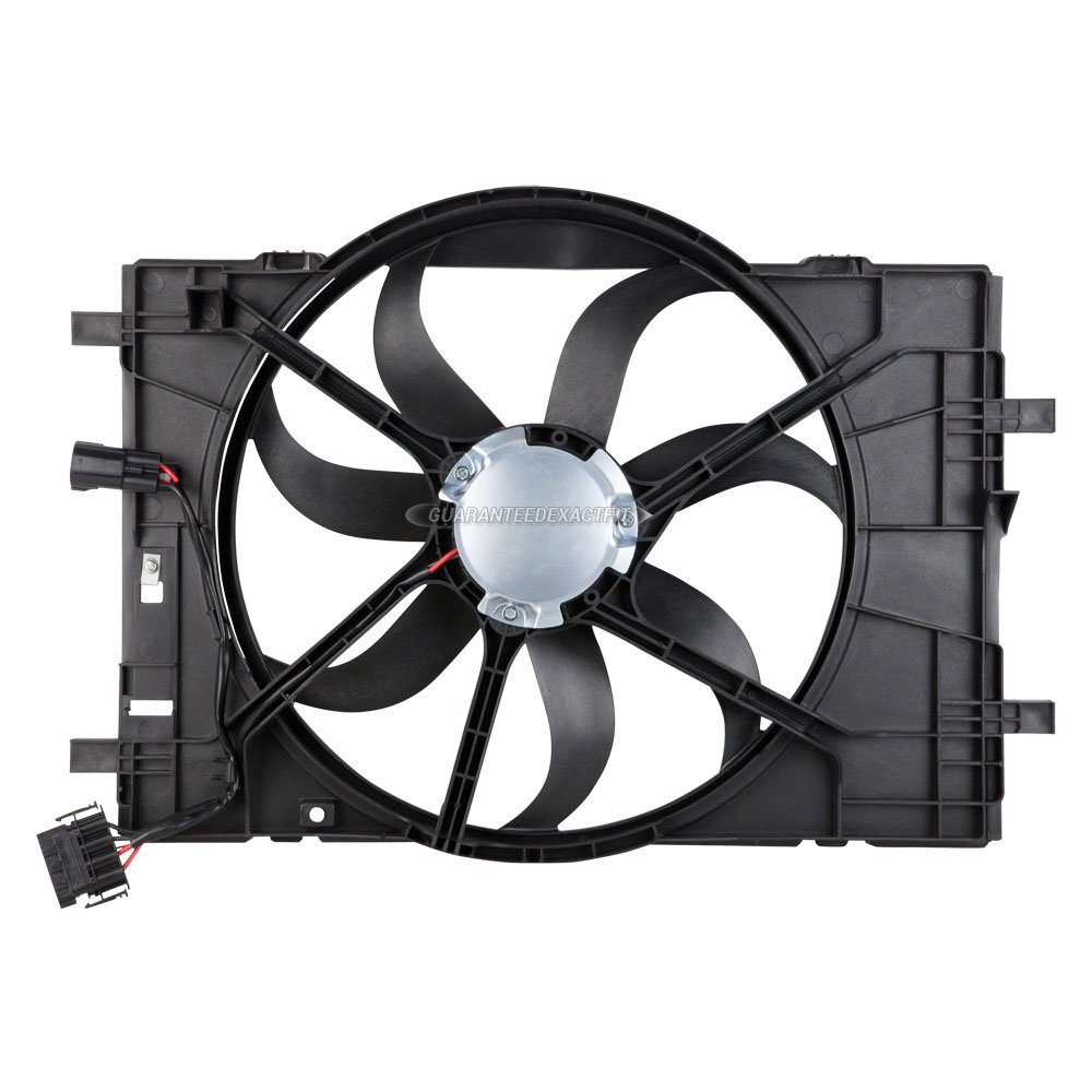Ford Fusion & Lincoln Zephyr Condenser Radiator Cooling Fan Assembly - OEM Replacement Part 19-20198AN | Perfect for Engine Cooling System Repair & Summer Heat Protection