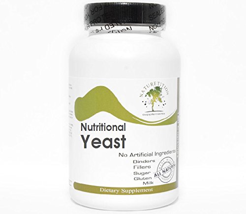Nutritional Yeast Capsules with B Vitamins - 100 Count, Vegan, Gluten-Free, No Additives - Supports Energy, Immunity & Skin Health for Active Lifestyles