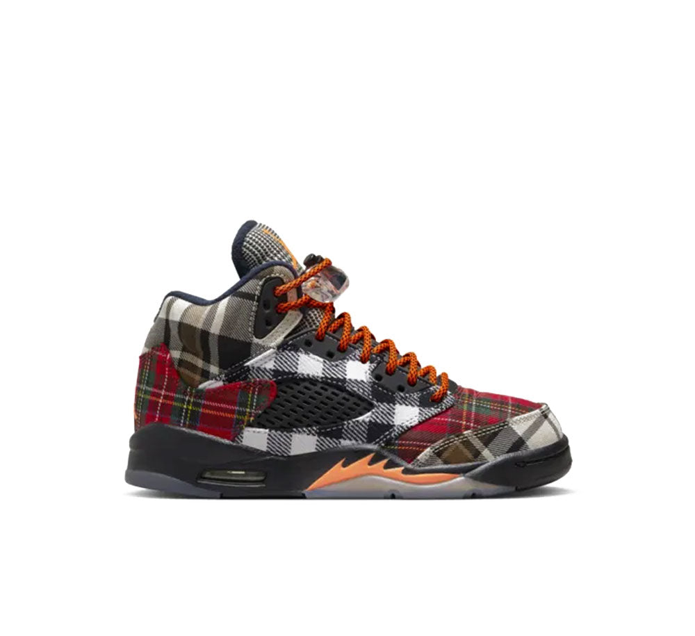 AIR JORDAN 5 RETRO PLAID (GS) Basketball Shoes for Women - Stylish Sneakers for Sports, Casual Wear & Street Fashion