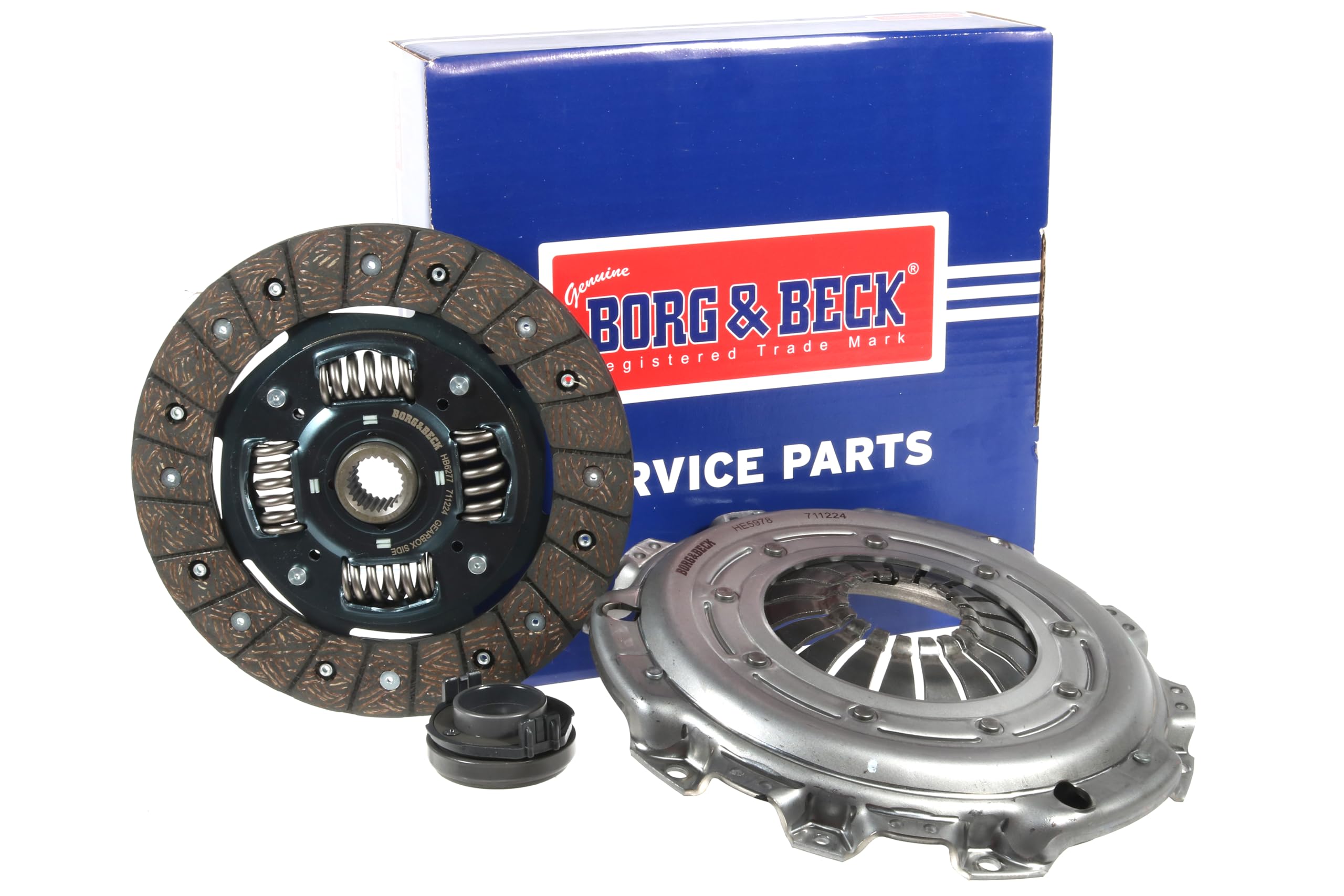 BORG & BECK HK6278 Clutch Kit - High Performance Clutch Set for Ford, GM & Chrysler Vehicles - Perfect for Racing, Towing & Daily Driving
