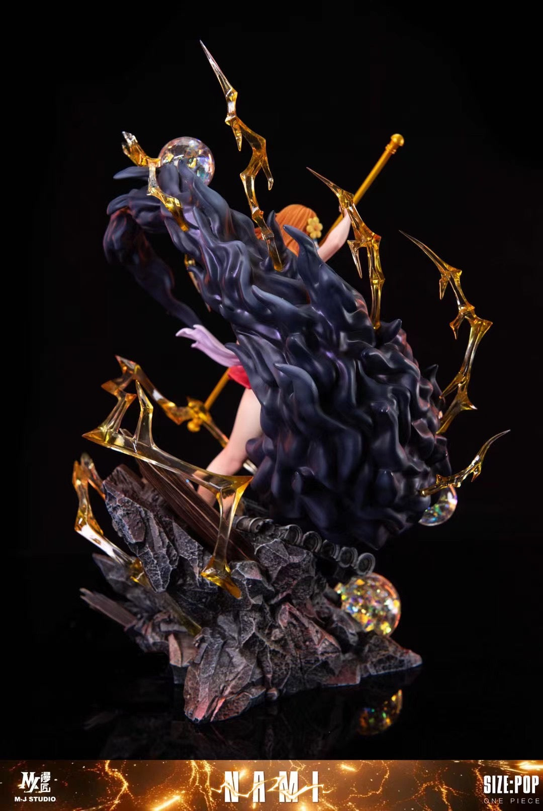 MJ Studio Nami Figure - Anime One Piece Collectible Statue for Fans and Decor | Perfect for Home Display, Office Desk, and Gift for Anime Lovers