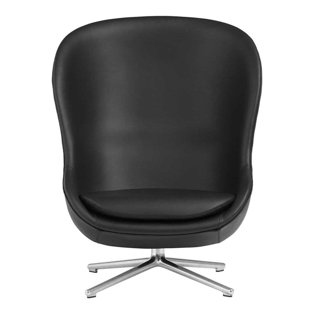 Premium Hyg Lounge Chair with 360° Swivel Base - Modern Accent Chair for Living Room, Bedroom or Office - Ergonomic Comfort for Relaxing & Reading