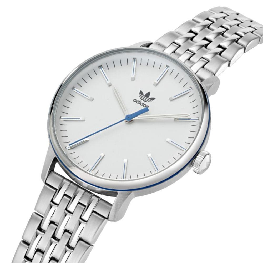 Adidas AOSY22022 Silver Stainless Steel Unisex Watch - Stylish & Durable for Men & Women - Perfect for Casual, Work & Sports Wear