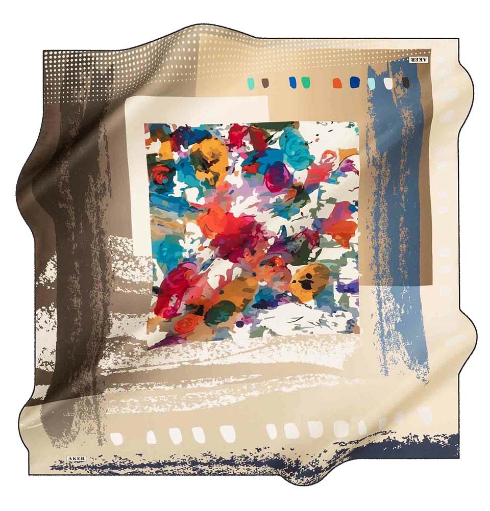 Premium Turkish Silk Hijab Scarf for Women - Lightweight & Breathable for Spring/Summer 2020 (Style #8015 321) - Perfect for Daily Wear, Prayer, and Special Occasions