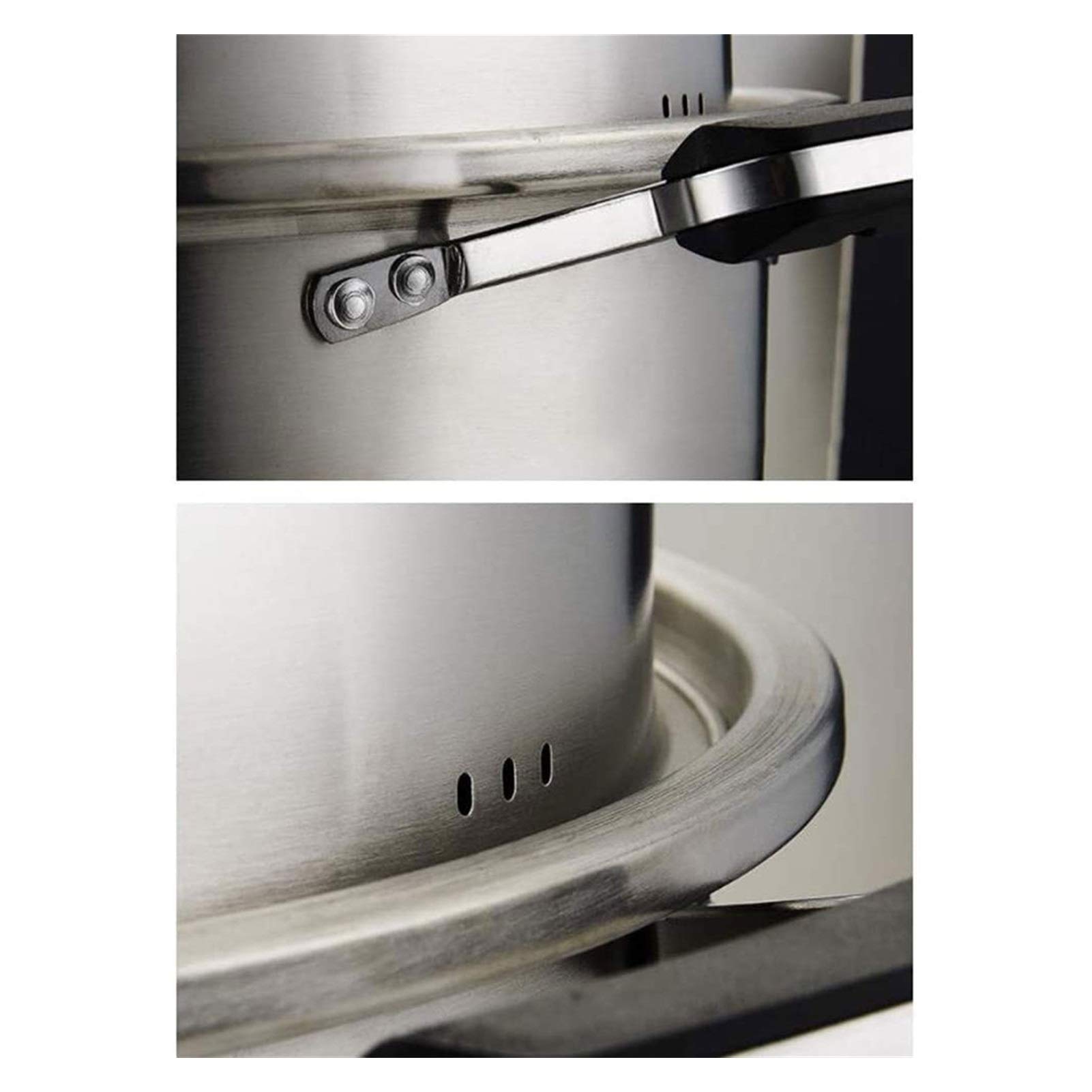 3-Tier 304 Stainless Steel Steamer Pot - Induction & Gas Compatible, Dishwasher Safe (35cm) - Perfect for Dumplings, Vegetables & Seafood Cooking at Home