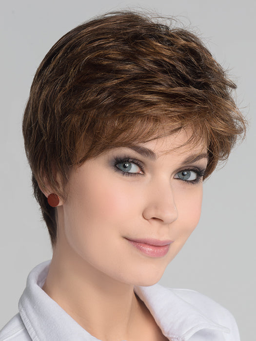 Spring Mono Synthetic Hair Wig for Women - Natural Looking Straight Hair Power Wig for Daily Wear & Cosplay