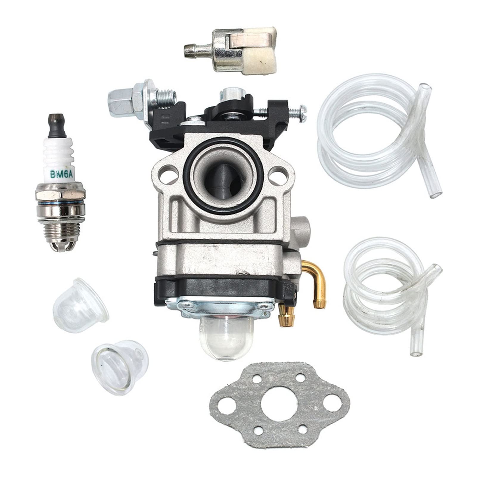 Echo PAS-2400 SRM-2400 Chainsaw Carburetor Adjustment Kit - Replacement Carburetor for Echo SRM-2400SB SRM-2410 PAS-2601 PE-2601 SRM-2601 SRM-2610 SRM-270 SRM-270U - Lawn Mower & Chainsaw Repair Parts - Perfect for DIY Maintenance and Outdoor Power Equipment Tune-ups