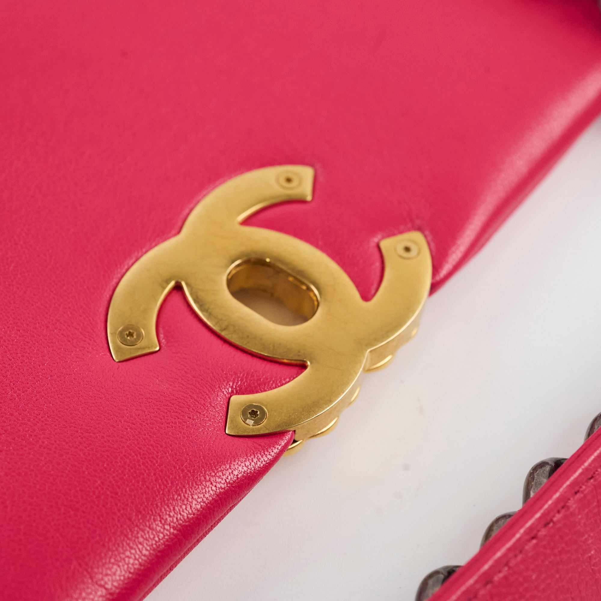 Chanel 19 Large Coral Pink Goatskin Handbag - Luxury Designer Shoulder Bag for Women | Perfect for Parties, Work & Everyday Use