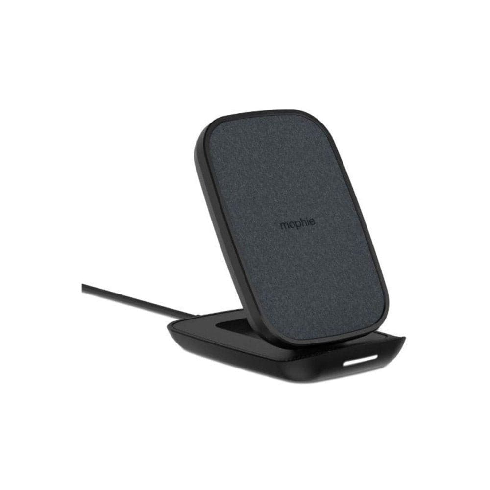 Mophie Universal Wireless Adjustable Charging Stand - Qi-Certified Fast Charger for iPhone, Samsung, AirPods & More - Perfect for Home, Office & Nightstand Charging