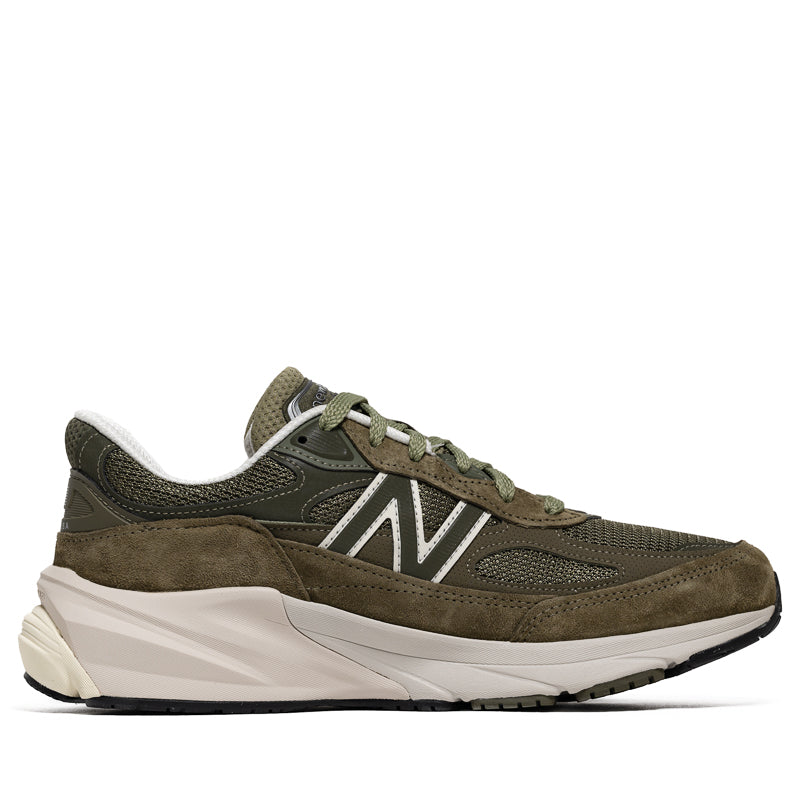 New Balance 990v6 Running Shoes Made in USA - True Camo/Dark Camo - Premium Comfort for Men's Athletic Training & Daily Wear