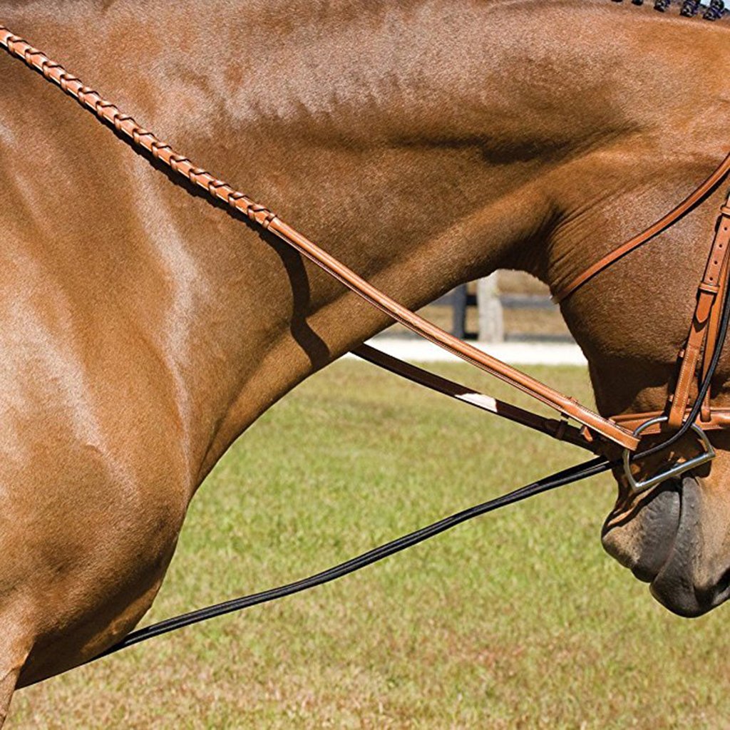 Neck Stretcher for Horses - Premium Black Equestrian Training Equipment & Horse Reins - Perfect for Dressage, Jumping, and Trail Riding