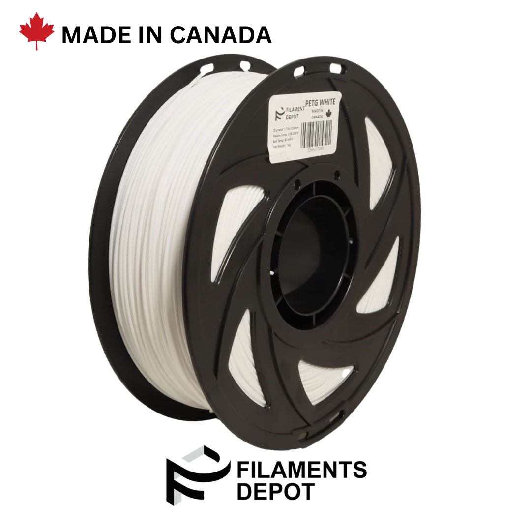 Premium PETG Filament 1.75mm 1kg Spool - High Strength, Low Warping 3D Printer Filament for Smooth Prints - Ideal for Functional Parts, Prototypes & DIY Projects