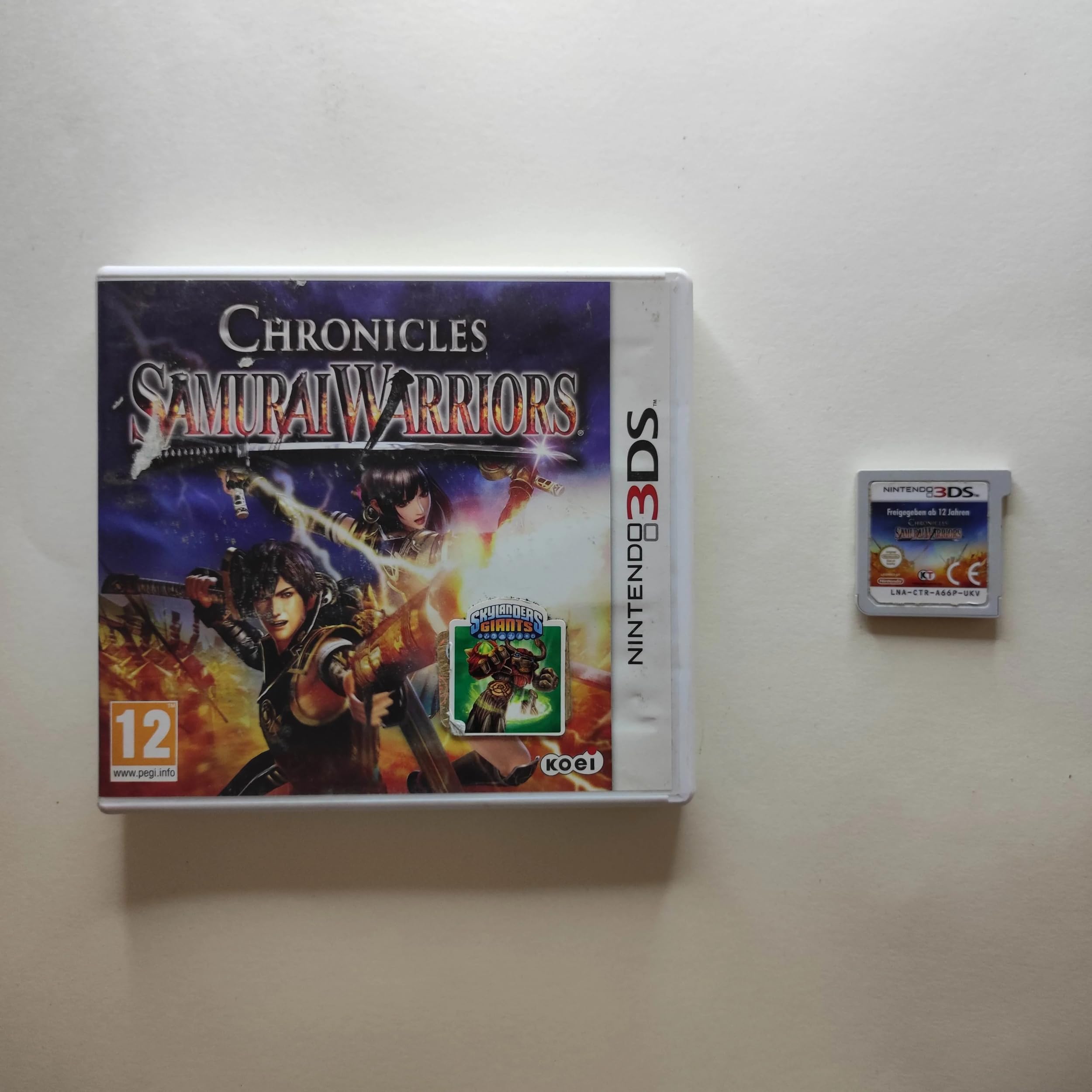 Samurai Warriors: Chronicles 3DS Game - Action Adventure for Nintendo 3DS | Perfect for Fans of Historical Battles & Strategy Gaming