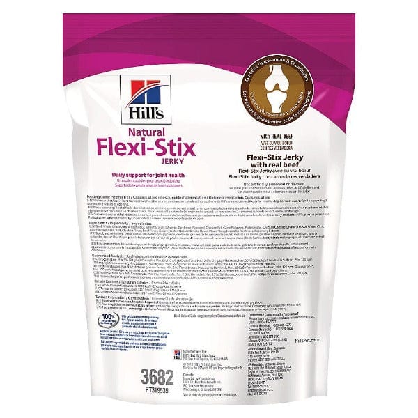 Hill's Natural Flexi Stix Real Beef Jerky Dog Treats - High Protein, Grain Free Snacks for Training & Rewarding Your Pet - Perfect for Outdoor Adventures & Daily Treats