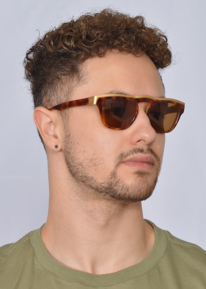 Karl Lagerfeld 4603 Sunglasses - Classic Aviator Style, UV Protection, Polarized Lenses - Perfect for Driving, Travel & Fashion Accessories