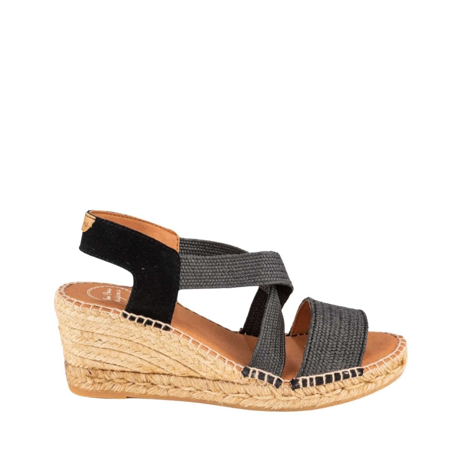 Women's Comfortable Cotton Blend Wedge Espadrilles - Breathable Summer Casual Shoes for Beach, Walking & Everyday Wear - Susa SP