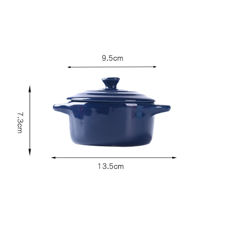 Kalours Mini Baking Pot with Lid - 50% Off Clearance Sale | Perfect for Cupcakes, Brownies & Small Batch Baking